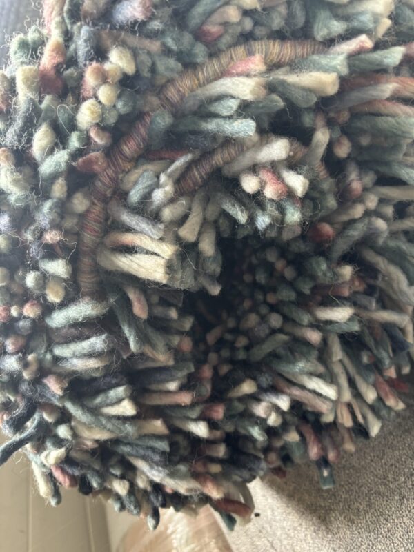 (n)Brinker Angora Teal Blue  XXXL afmetingen 240 x 340 cm  ( Laatste 2 ) van € 2198-, voor € 599-, - Afbeelding 5