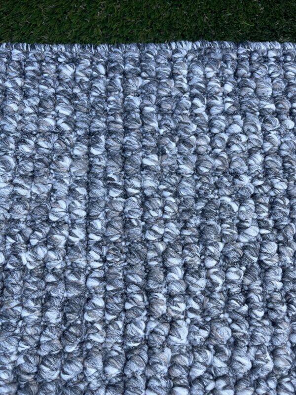 (g)Vloerkleed Pebble Grey  170 x 230 cm wol look a like - Afbeelding 3