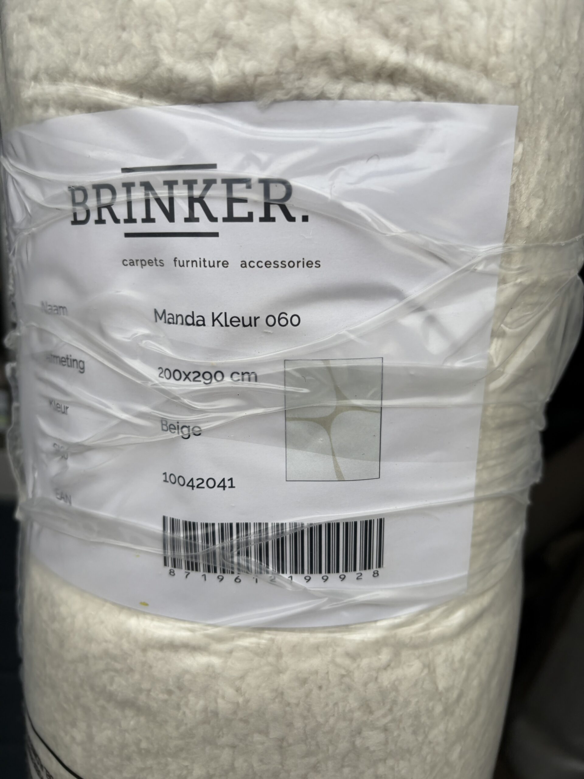 (n) Brinker carpets Vloerkleed Brinker Manda 200x290 cm van € 298-, voor €149-, - Afbeelding 4