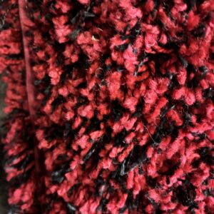 (n)Hoogpolig karpet 170 x 230 cm Rood/Zwart van € 119,95 voor € 69-,